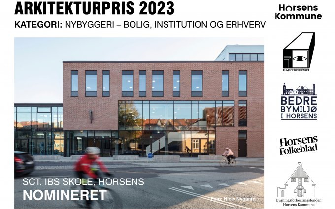 Ginnerup Arkitekter nyheder Nomineret til Arkitekturpris