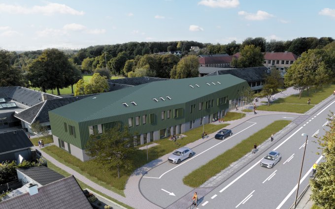 Ginnerup Arkitekter projekt Egebjergskolen