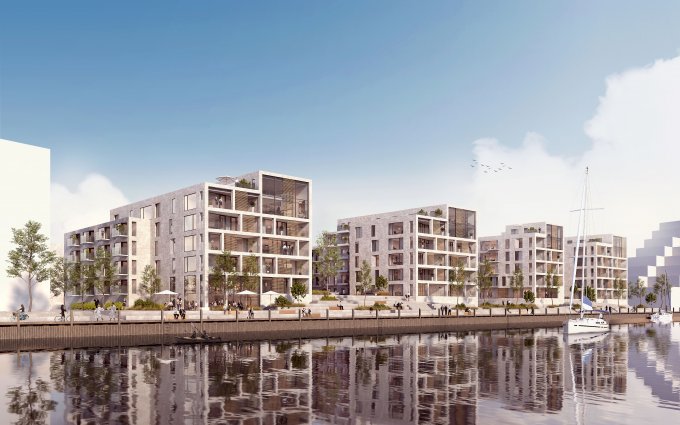 Ginnerup Arkitekter nyheder Konkurrence om 245 boliger vundet