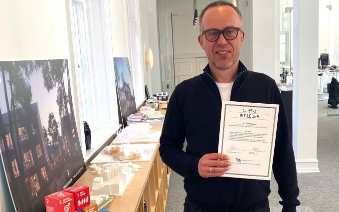 Ginnerup Arkitekter nyheder Lars er uddannet IKT-leder